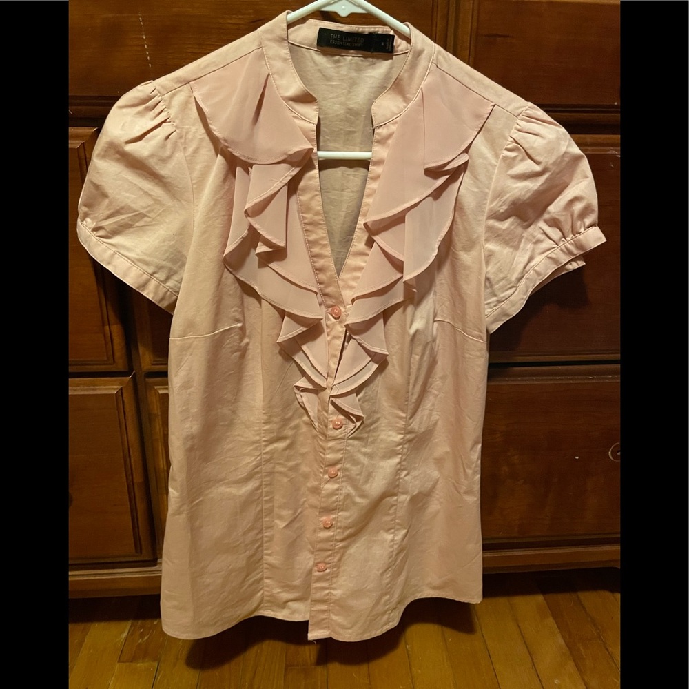 Beautiful Classy Pale Pink Blouse